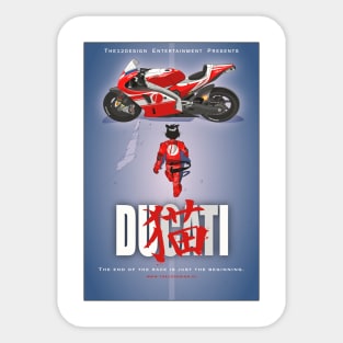 duCATi/Akira Sticker